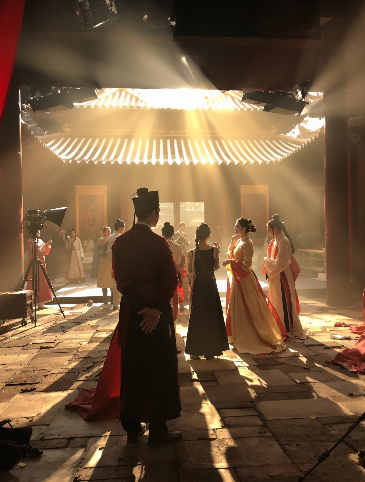 瓜老师の笔记 - 古装剧拍摄现场揭秘，服化道精美绝伦